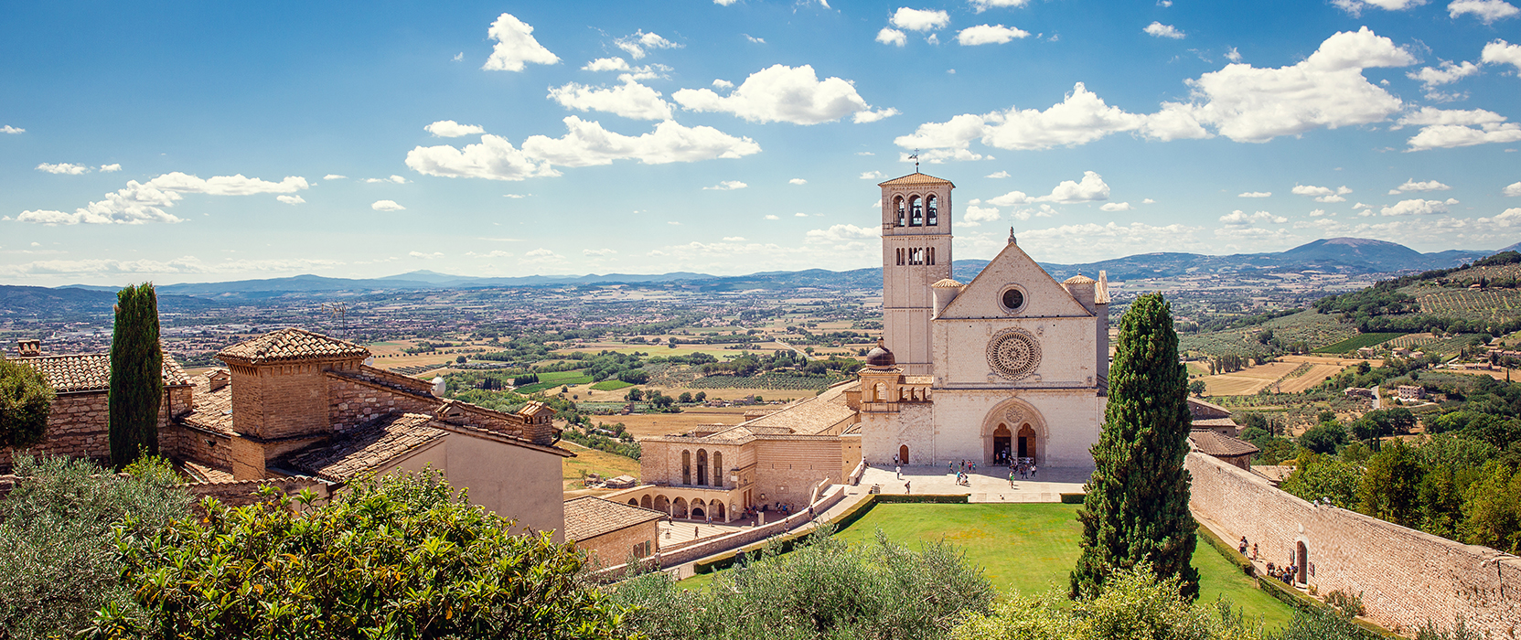 Bazylika św. Franciszka w Asyżu we Włoszech